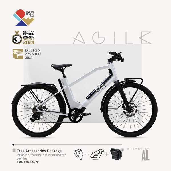 AGILE sports-aluminum E-Bike | Comfortable City Electric Bike