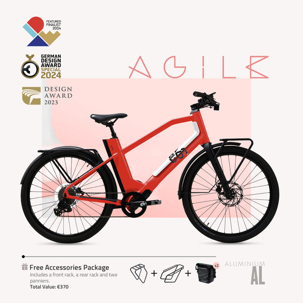AGILE sports-aluminum E-Bike | Comfortable City Electric Bike