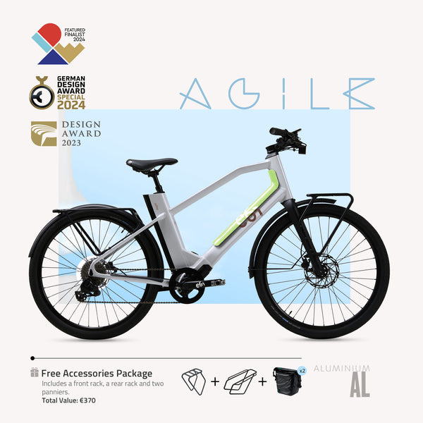 AGILE sports-aluminum E-Bike | Comfortable City Electric Bike